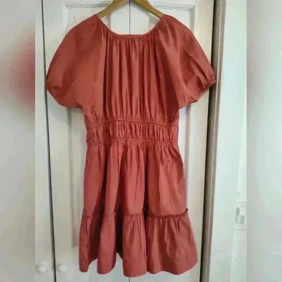 J. Crew Mini dress | short puff sleeves | size Medium - Picture 2 of 6